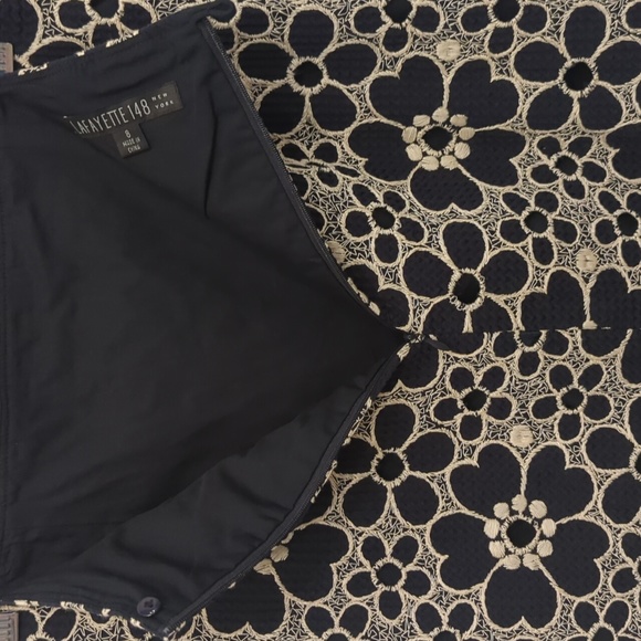 NWT Lafayette 148 Sz 8 Two Piece Blazer and Skirt Set - Picture 13 of 16